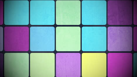 patrón de cuadrados de colores de movimiento 16