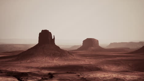 monument valley: a red rock landscape