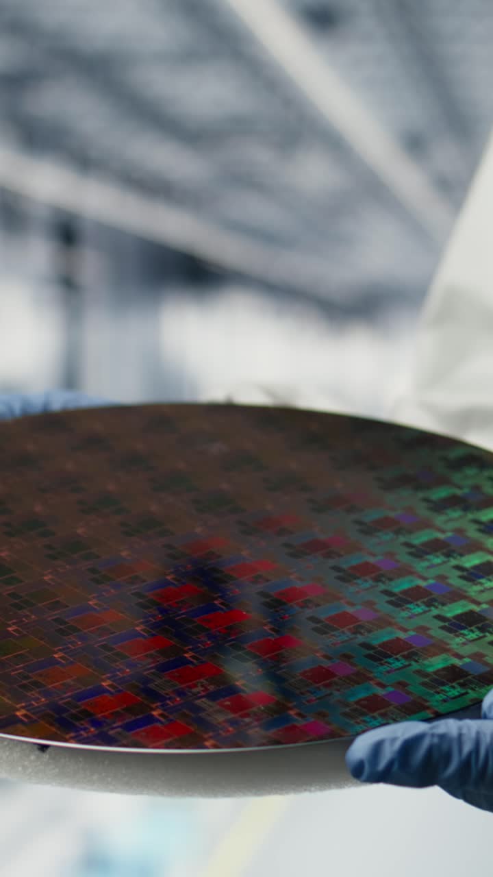 Video Vertikal: Peningkatan Mikroelektronika, Prototipe Wafer Silikon, dan Teknisi
