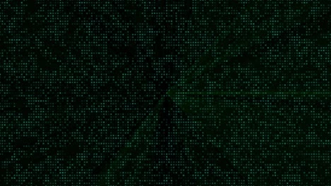 4k square flickering particle graphic animation background