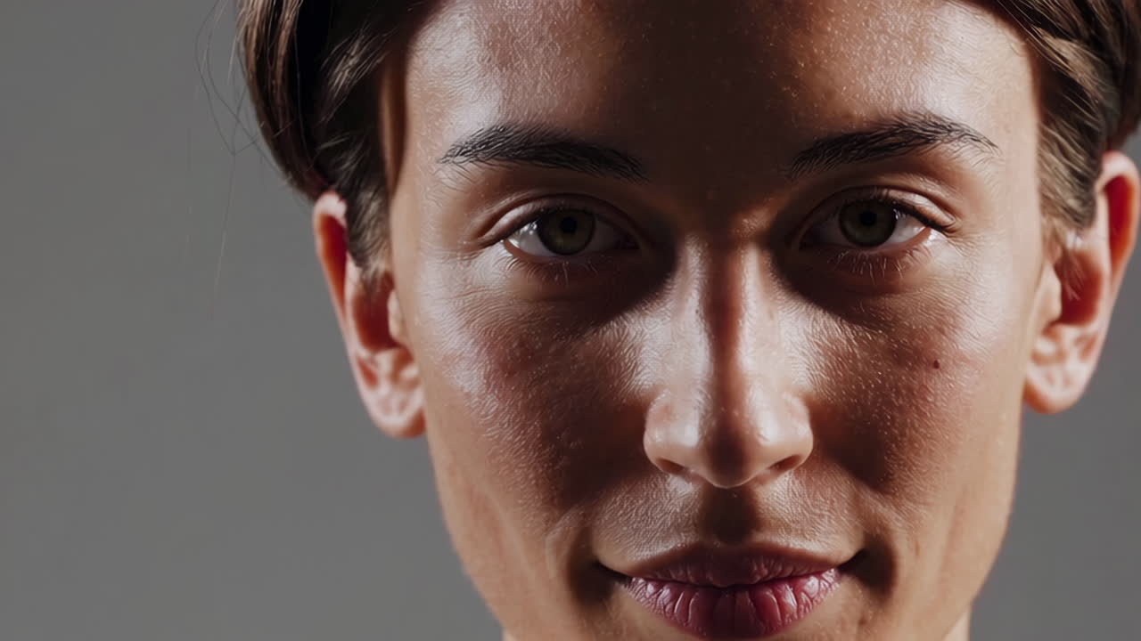 retrato en primer plano de una mujer