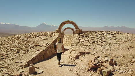 El-Sitio-Arqueológico-De-Pukara-De-Quitor-En-El-Desierto-De-Atacama
