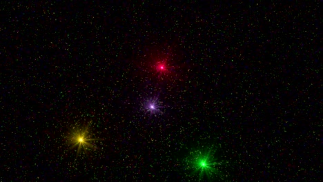 las estrellas del cielo color 4k