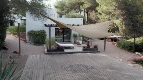 relaxing accommodation hotel at casa sukha in ibiza, spain