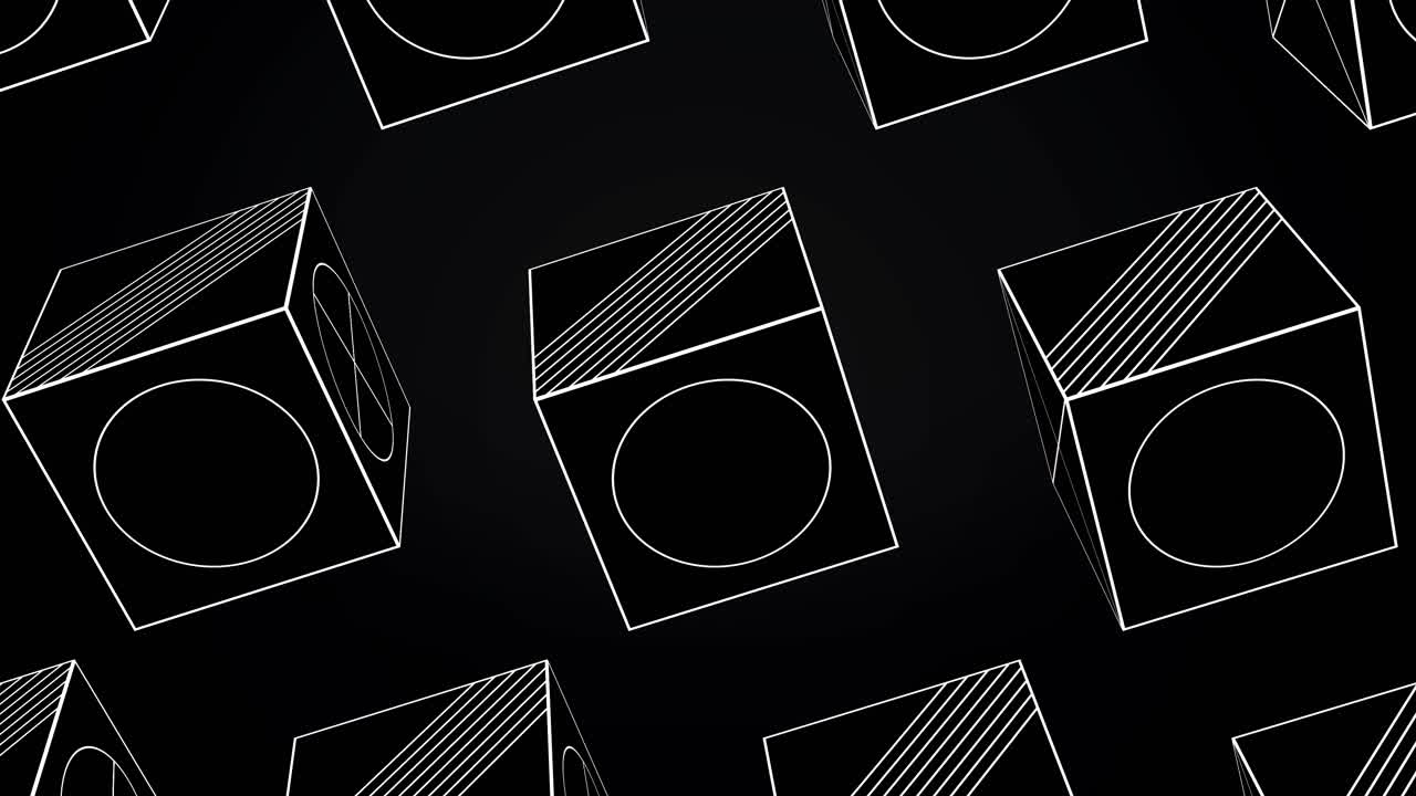 Geometrisk kasse-mønster