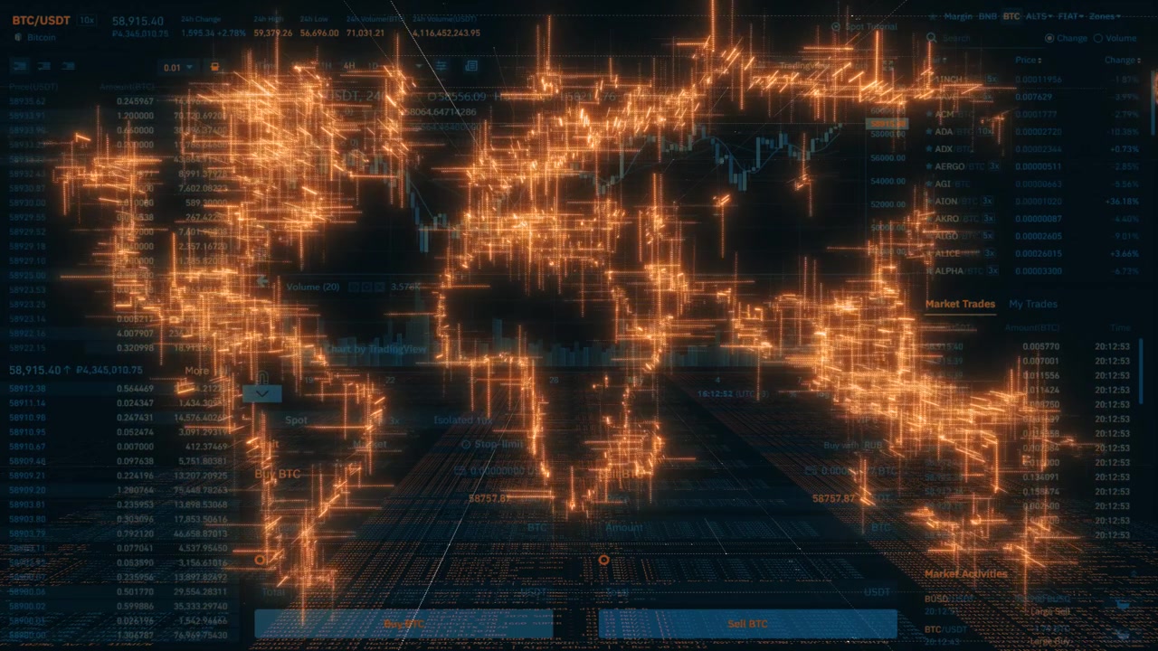Global Cryptocurrency Trading Data Visualization