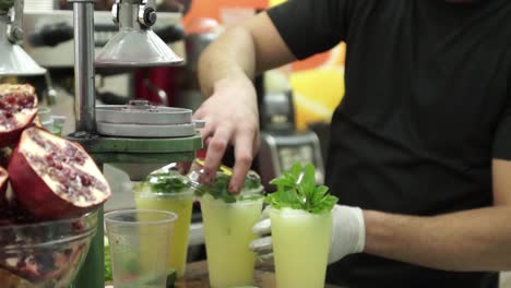 Freshly Prepared Juices and Smoothies