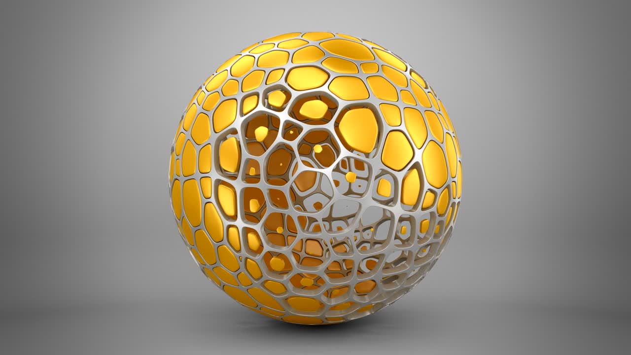 애니메이션 된 기하학적 모양