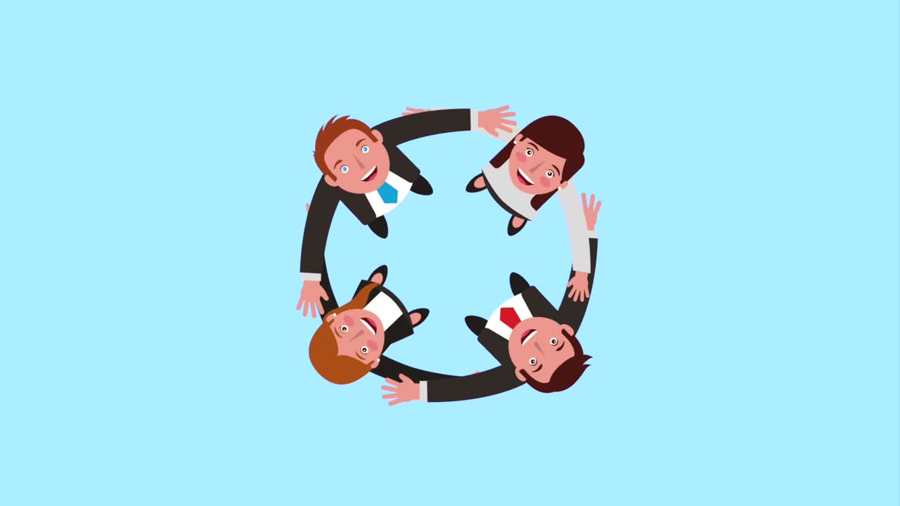 사람들이 일하는 과정