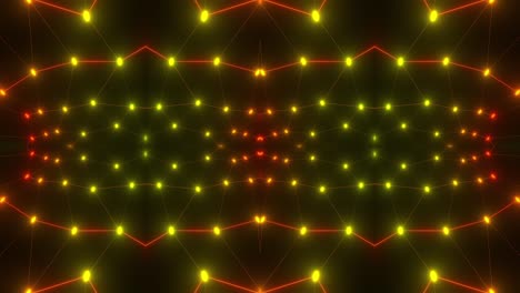 patrón geométrico resplandeciente abstracto