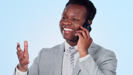 Black-man,-phone-call-or-happy-businessman