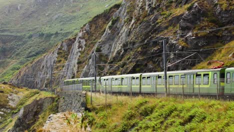 el dardo de dublín atraviesa las montañas de bray