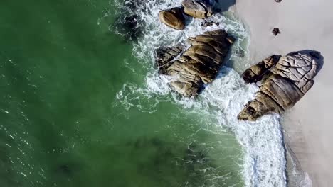 aerial view of clifton beach in cape town