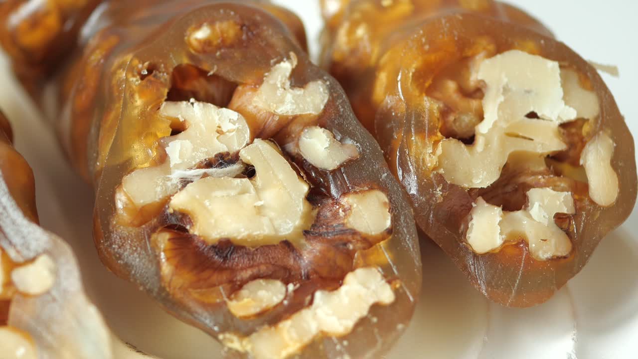 Churchkhela with Walnuts: A Traditional Georgian Sweet Treat