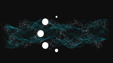 Animation-of-data-loading-ring-over-network-of-connections