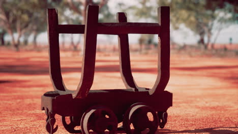 old-rusted-Mining-cart-in-desert