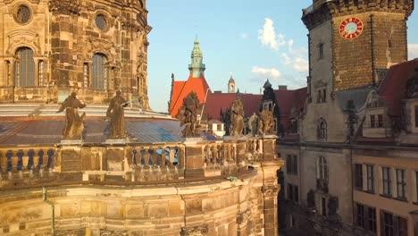aerial view of dresden, germany