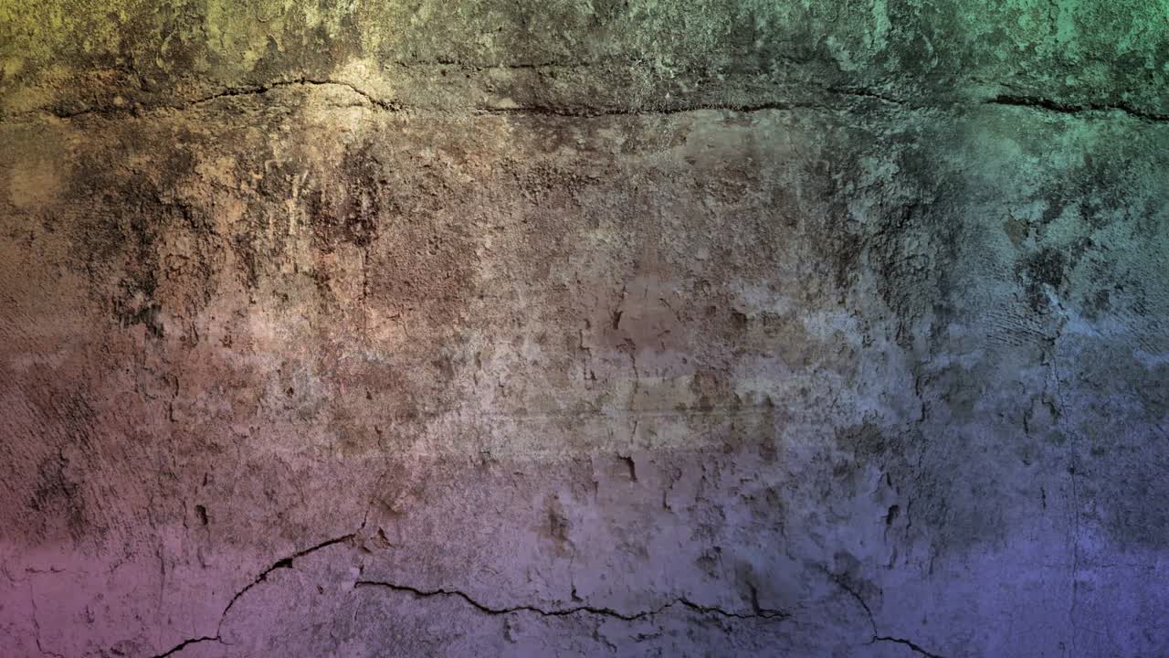 textura de color multicapa animada sin prisa para un fondo basado en hormigón y piedra
