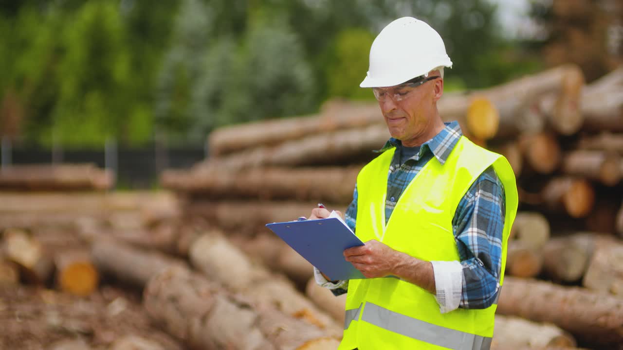 ingeniero que trabaja en la industria de la madera 3