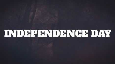 Animation-Des-Textes-Zum-Unabhängigkeitstag-Auf-Abstraktem-Hintergrund