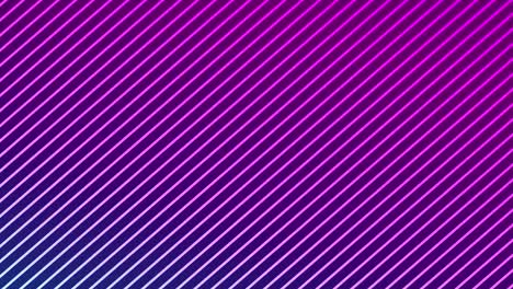 animation of glowing neon pink diagonal lines on black background