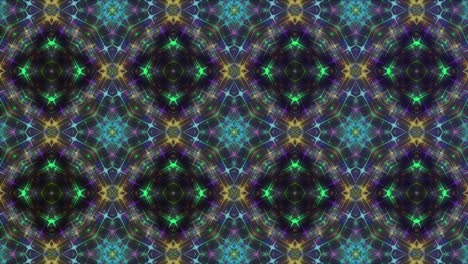el fondo del bucle del caleidoscopio.