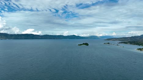 calmness of the water reflects the beauty of the surroundings