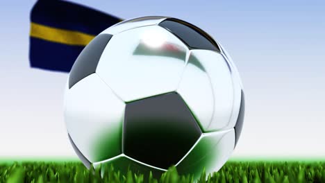 looping soccer ball wales vs. sweden