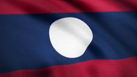 bandera de laos