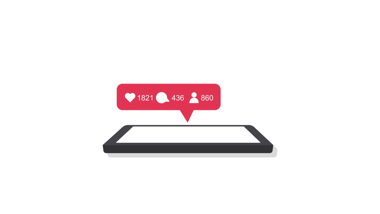 Smartphone Displaying Social Media Notifications and Increasing Engagement