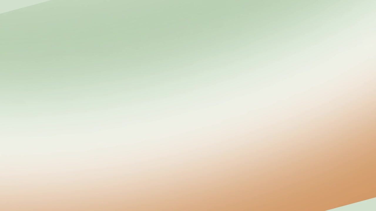 Abstract Gradient Background with Soft Green and Orange Tones