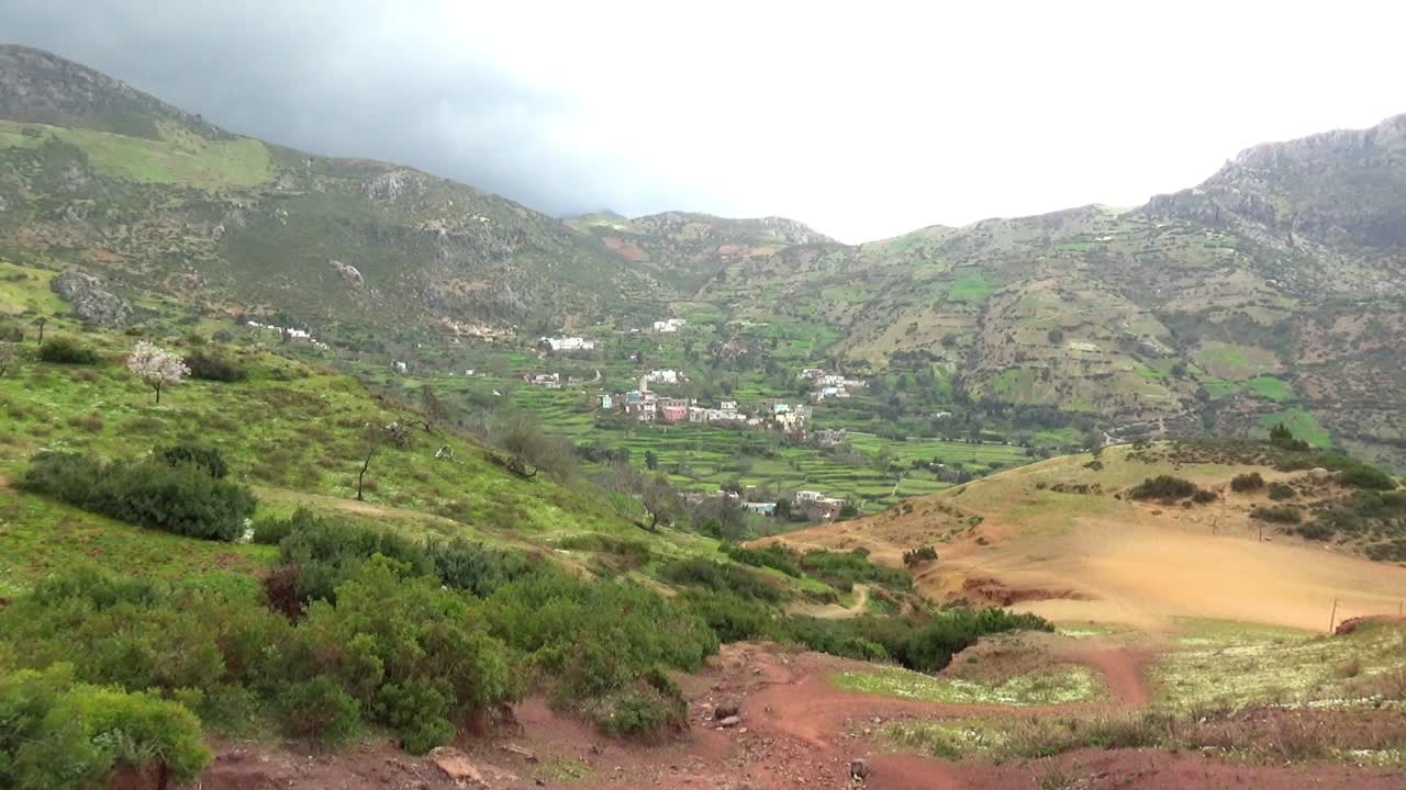 small berber villages located in the riff mountains morocco
