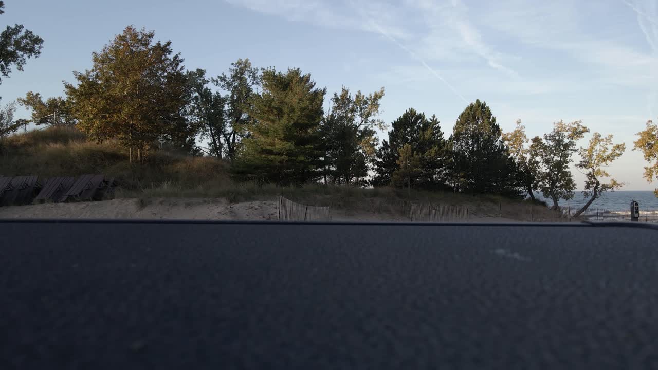 береговая линия озера мичиган в гранд-хэвене