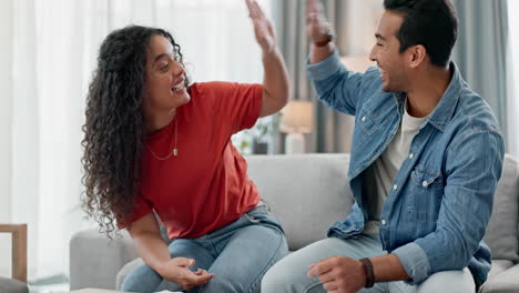 documents, payment and couple in discussion