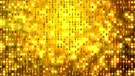 sequin gold flat pattern reflective shine light particles motion background