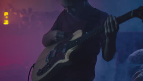 live guitar performance