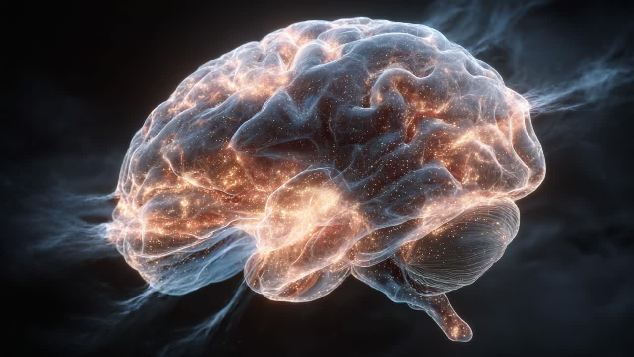 Exploring the Intricate Beauty of the Human Brain Through Stunning Visualizations of Neural Connectivity and Cosmic Energy Representation