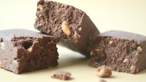 closeup of chocolate energy bars