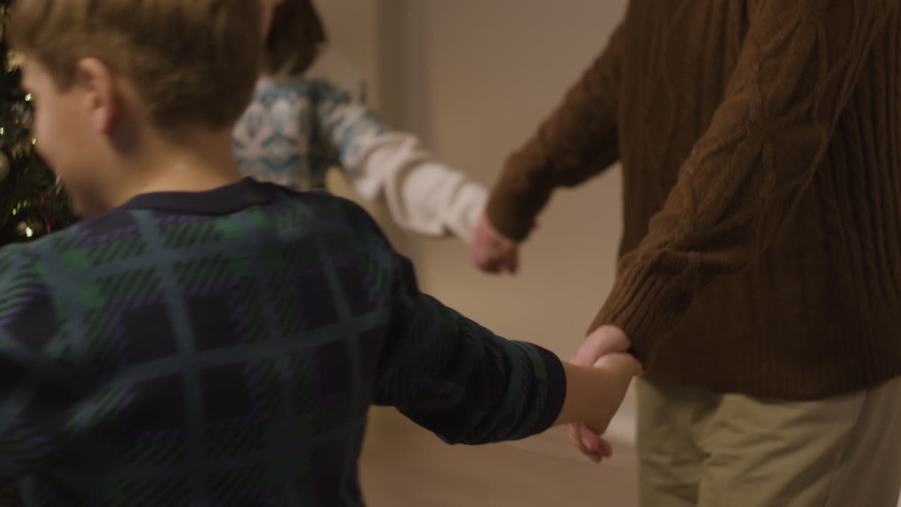 가족 크리스마스 축제