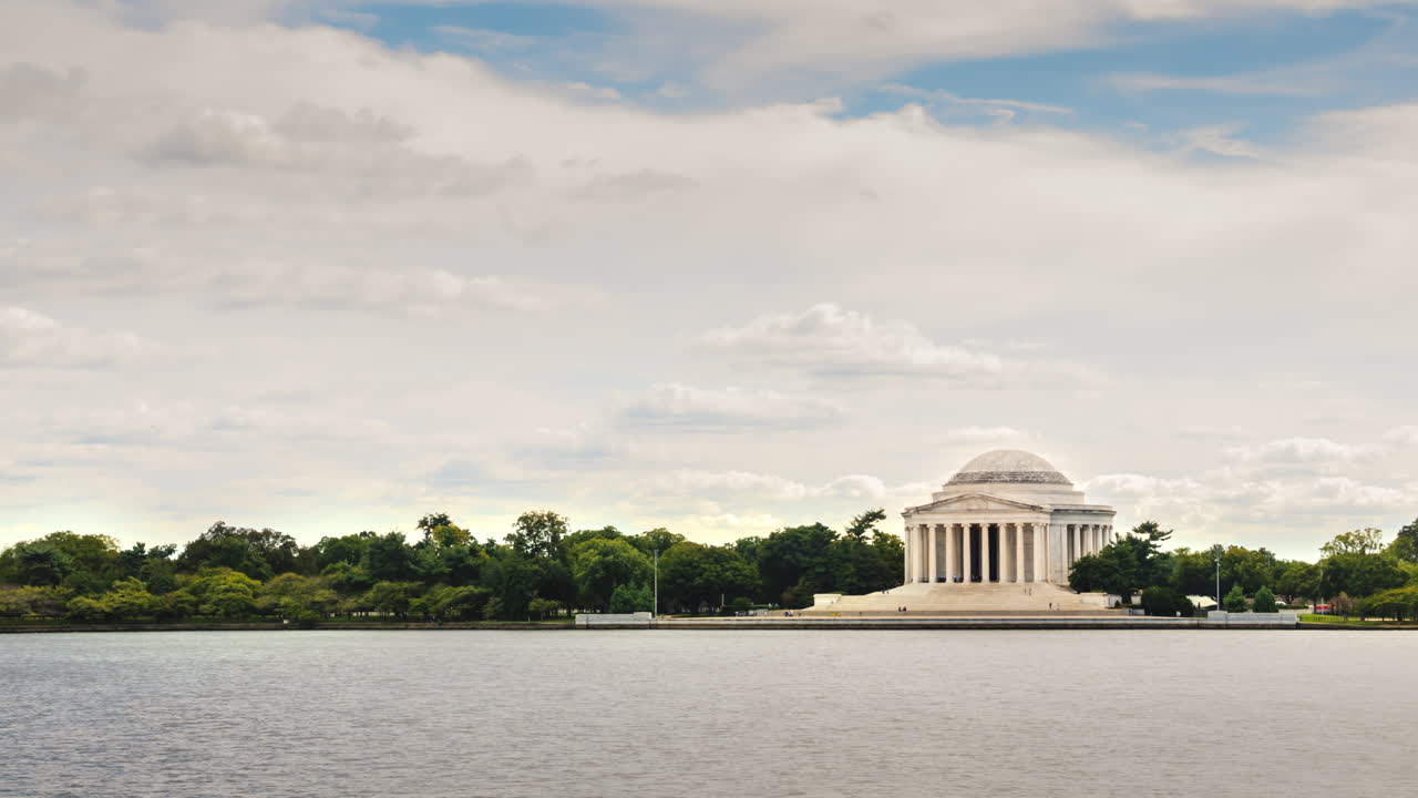 jefferson memorial wahington dc lapso de tiempo