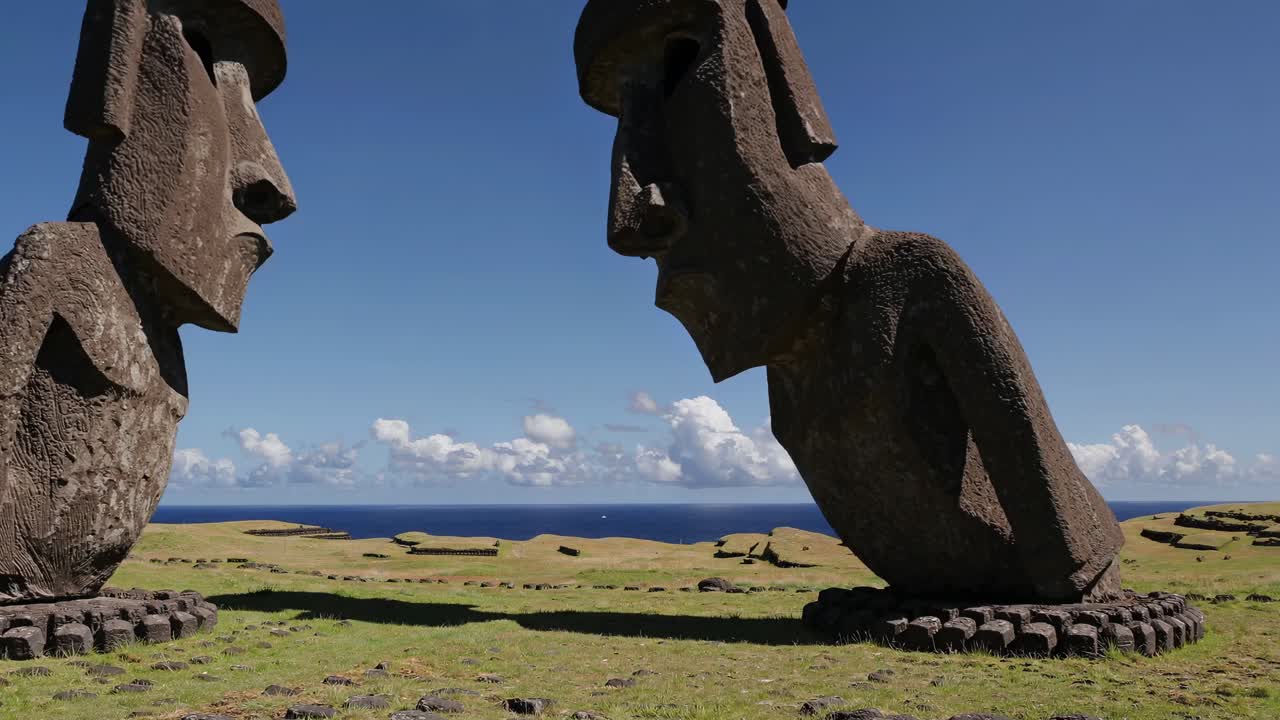 Moai Statues on Easter Island