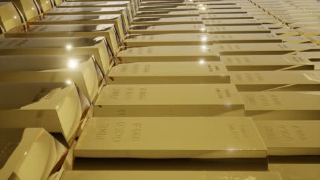 stack of gold bars and investment finance business, financial concepts, 3d rendering
