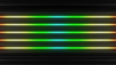 abstract neon christmas tree