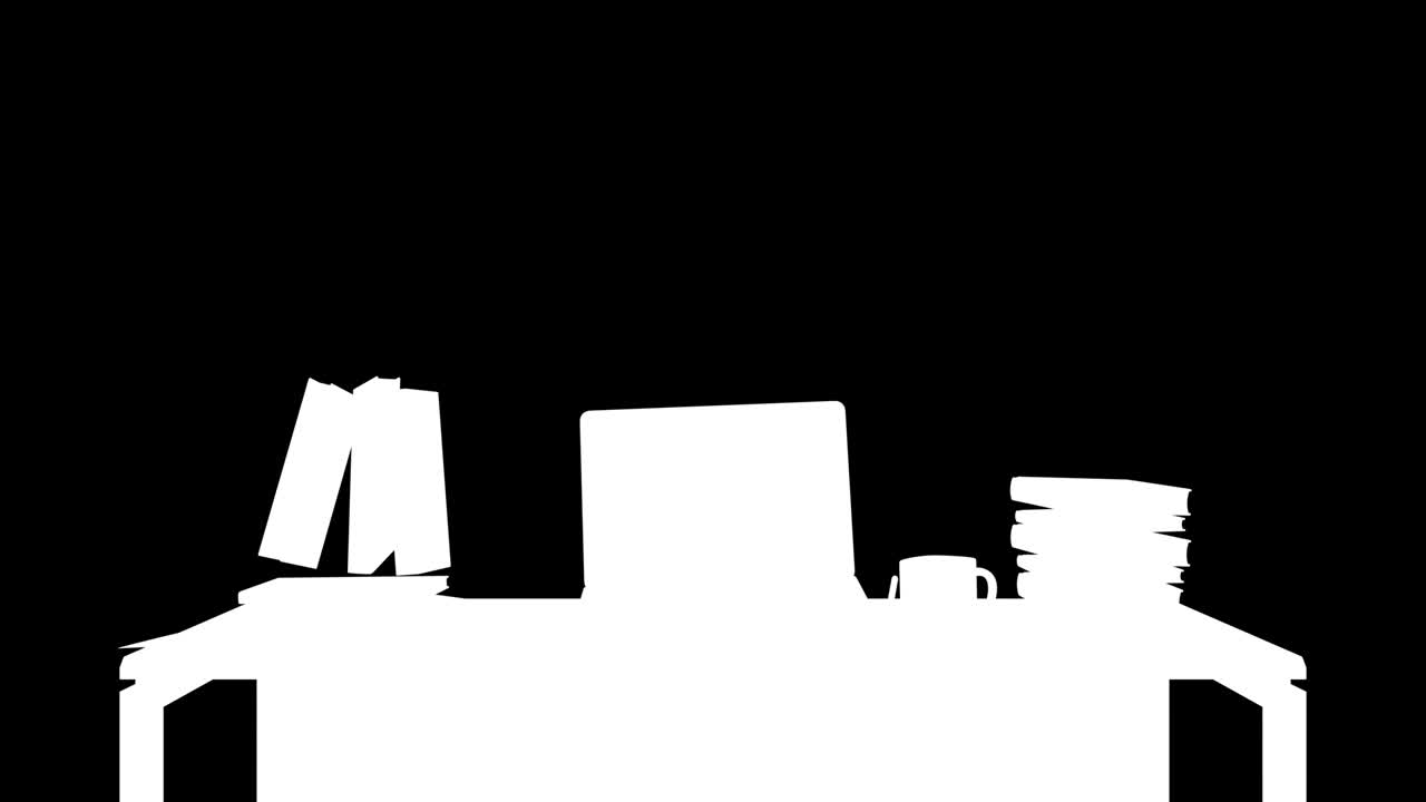 노트북 모형으로 작업장 무중력 개념