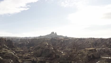 cappadocian valley landscape