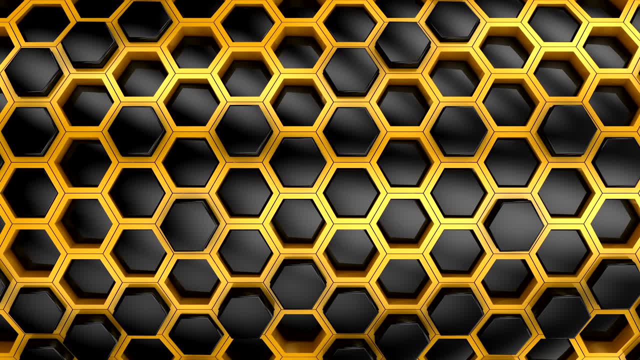 fondo de los hexágonos