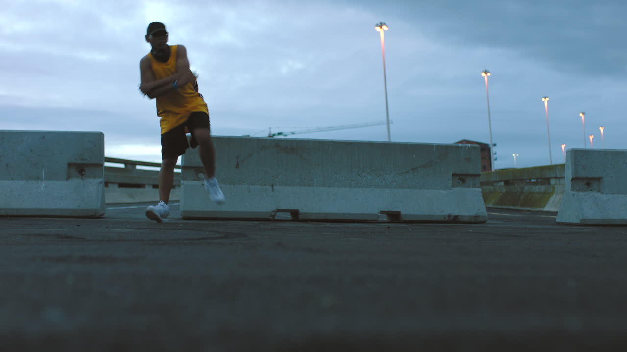 Dance, hip hop and street dancing man in the city