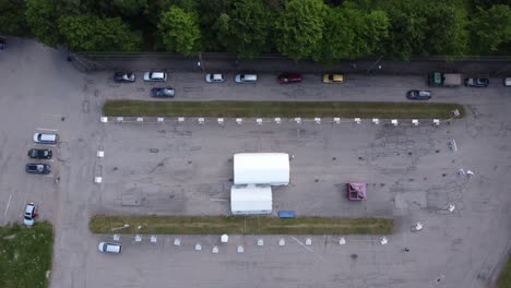 AERIAL-Covid-19-Testing-Booth-in-Lithuania