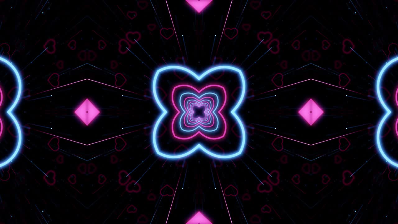 vj evento de luz concierto dirigido vídeos musicales espectáculo fiesta baile bucle de neón