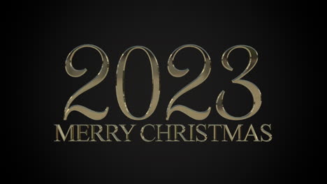 2023-years-and-Merry-Christmas-with-gold-color-on-black-gradient